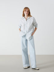 Xside Striped Oversize Women Shirt