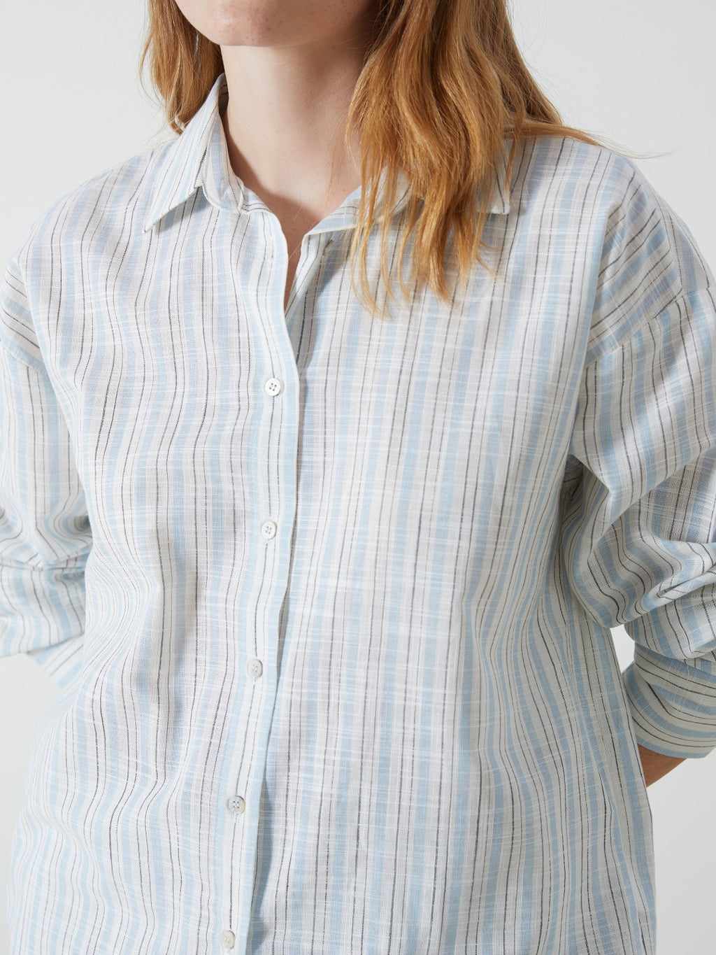 Xside Striped Oversize Women Shirt