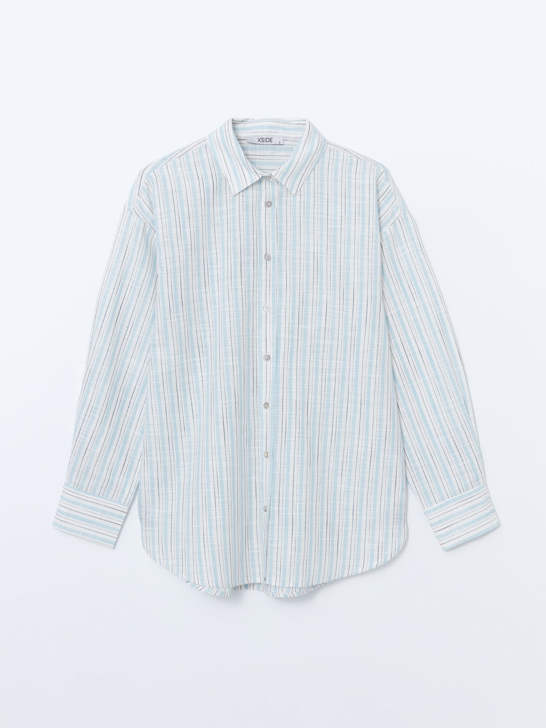 Xside Striped Oversize Women Shirt