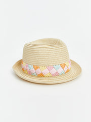 LCW Baby Baby Girl Straw Hat