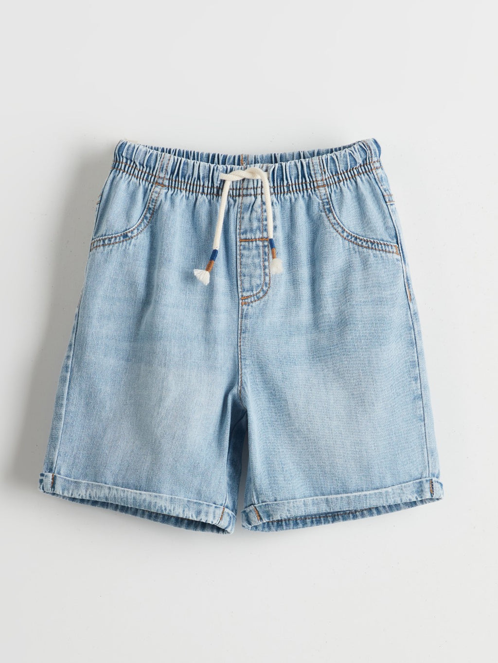 LCW Kids Elastic Waist Boy Jean Shorts