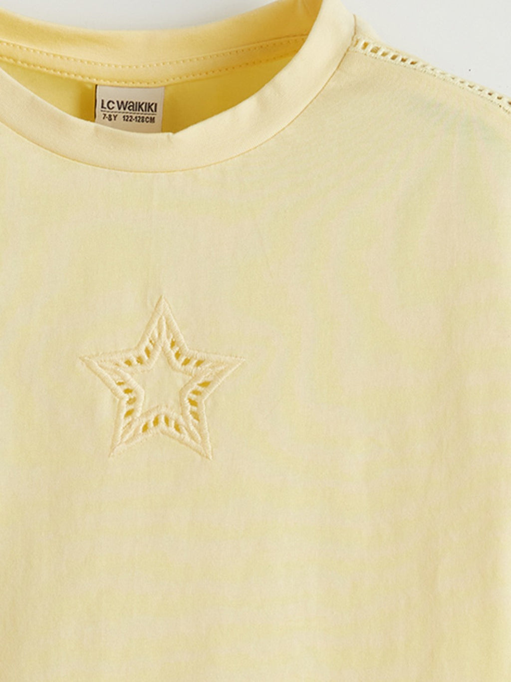 LCW Kids Crew Neck Girls T-Shirt