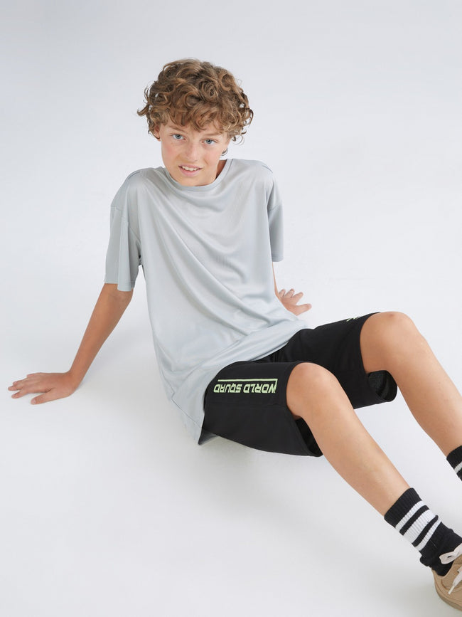 LCW Kids Elastic Waist Boy Capri Hover Image