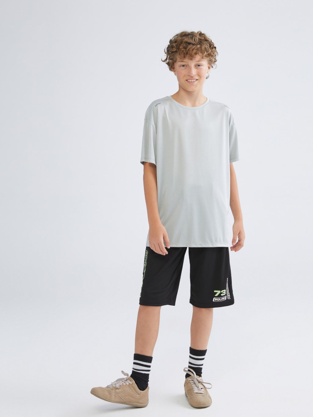 LCW Kids Elastic Waist Boy Capri