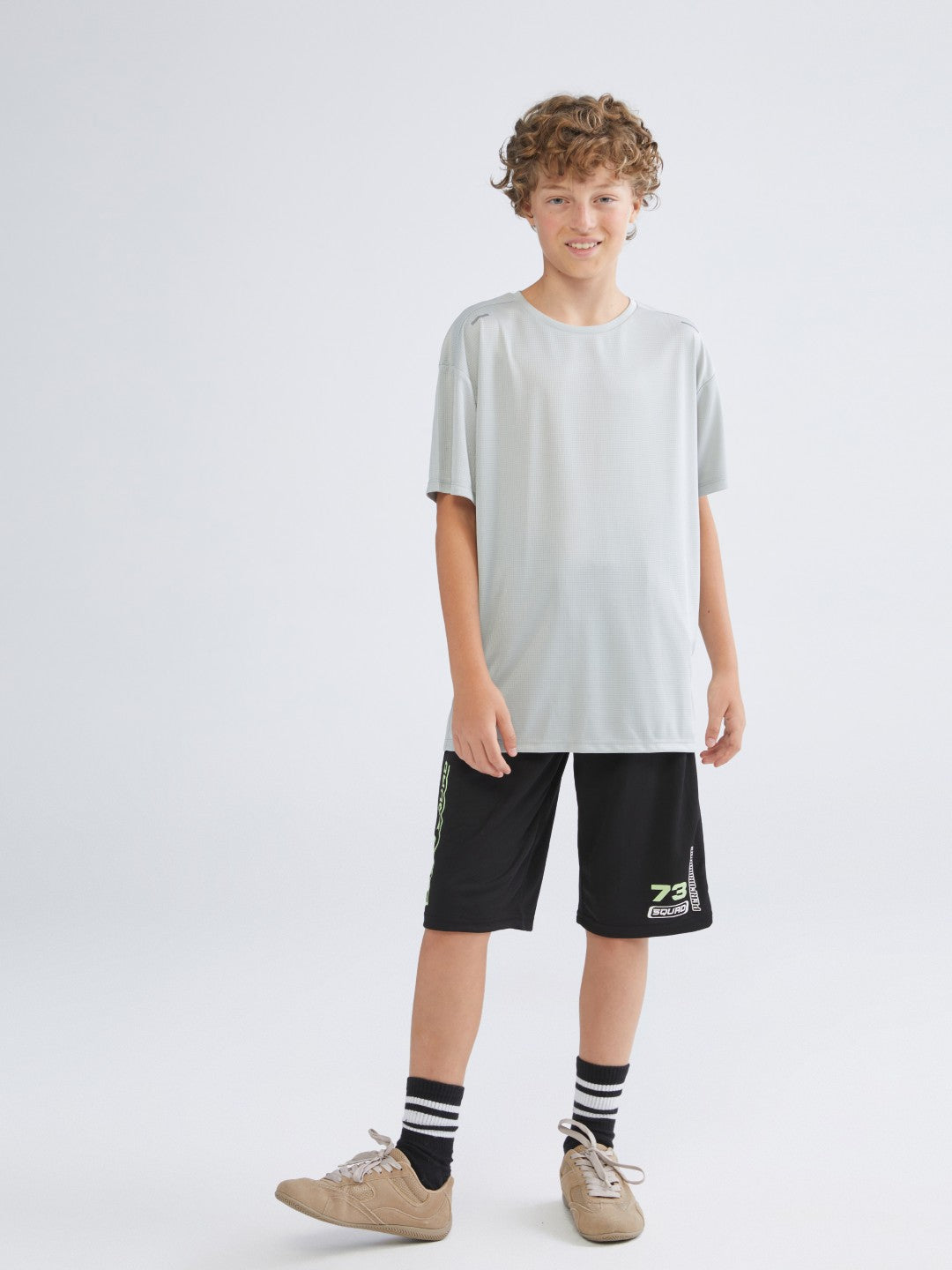 LCW Kids Elastic Waist Boy Capri