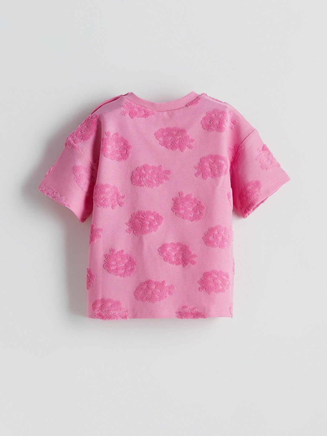 LCW Baby Embossed Printed Baby Girl Blouse And Shorts 2-Pack