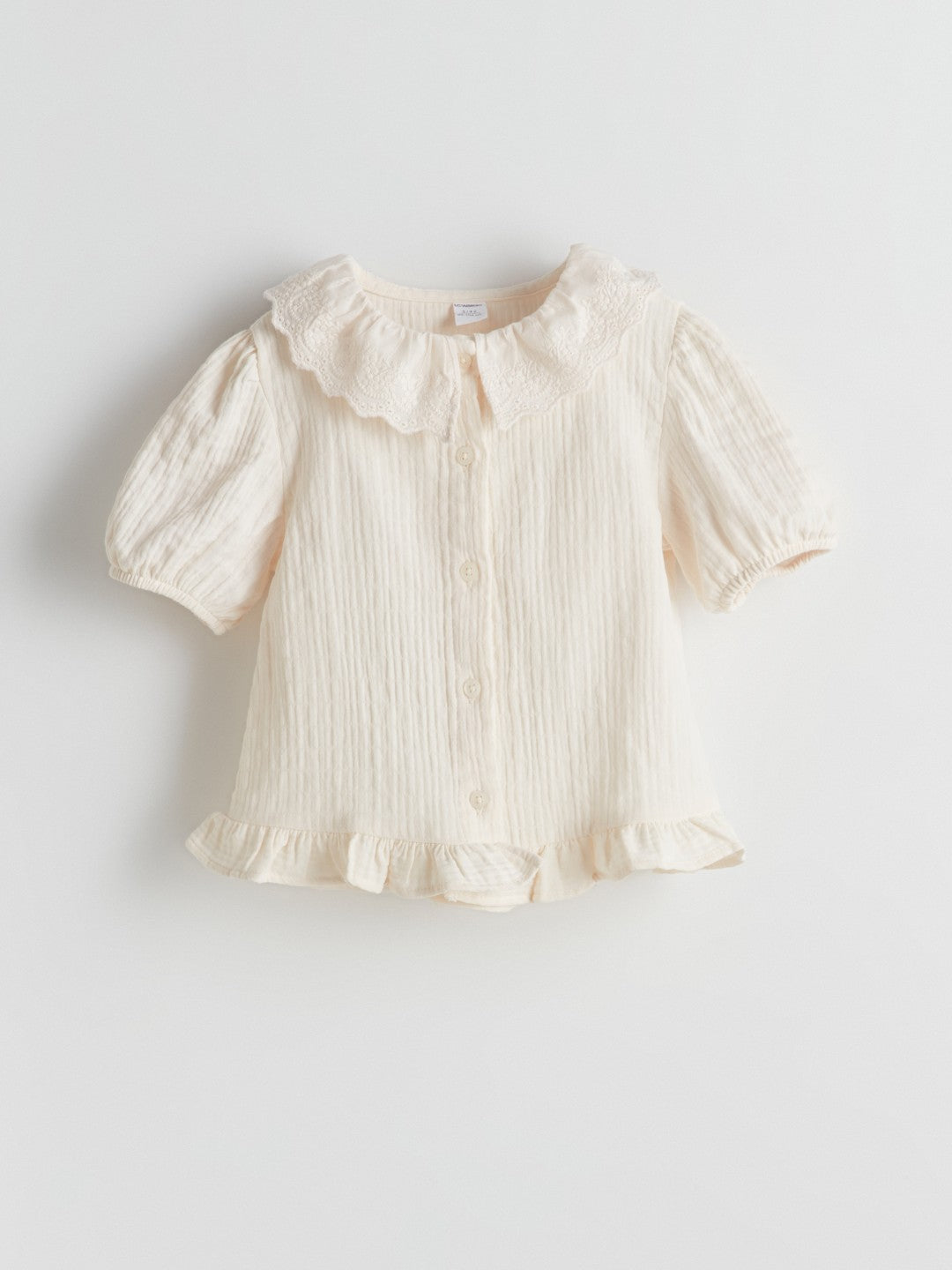 LCW Kids Muslin Embroidered GirlS Shirt