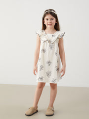 LCW Kids Floral Girls Muslin Dress
