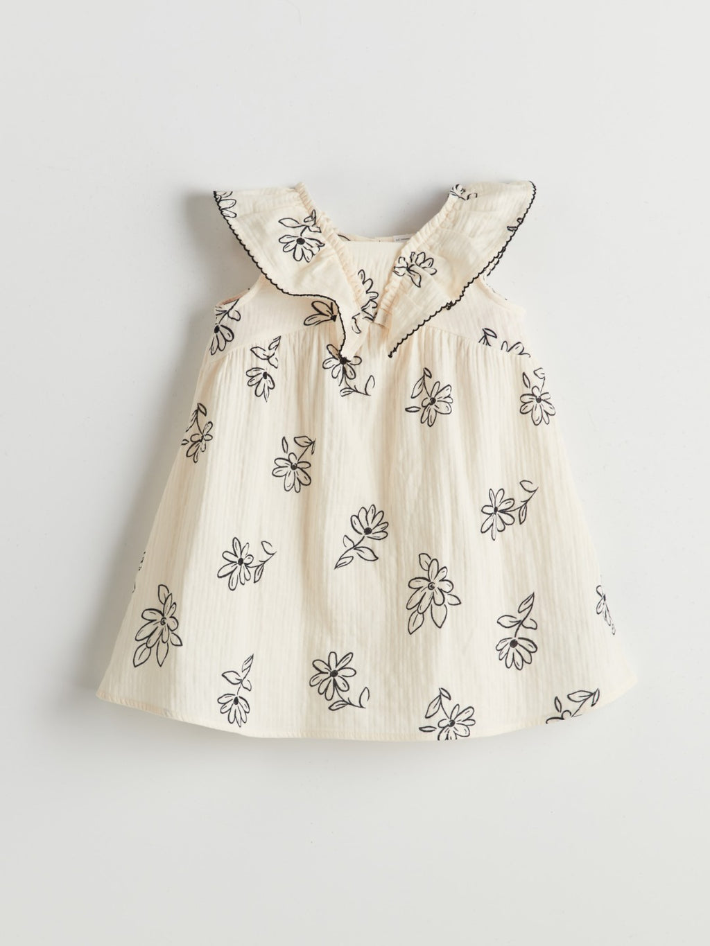 LCW Kids Floral Girls Muslin Dress
