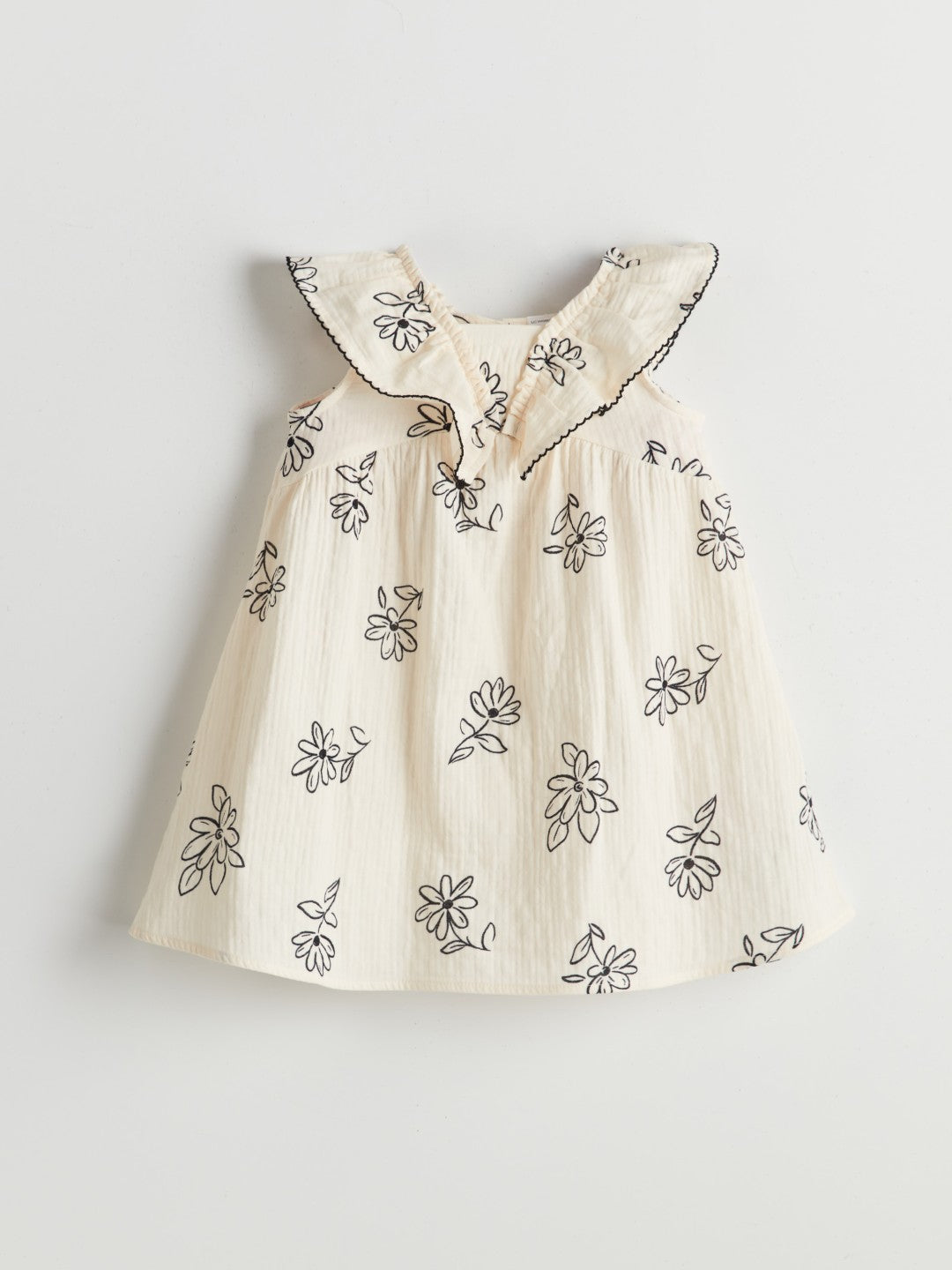 LCW Kids Floral Girls Muslin Dress