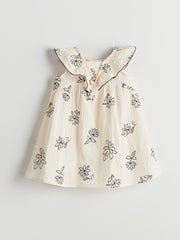 LCW Kids Floral Girls Muslin Dress