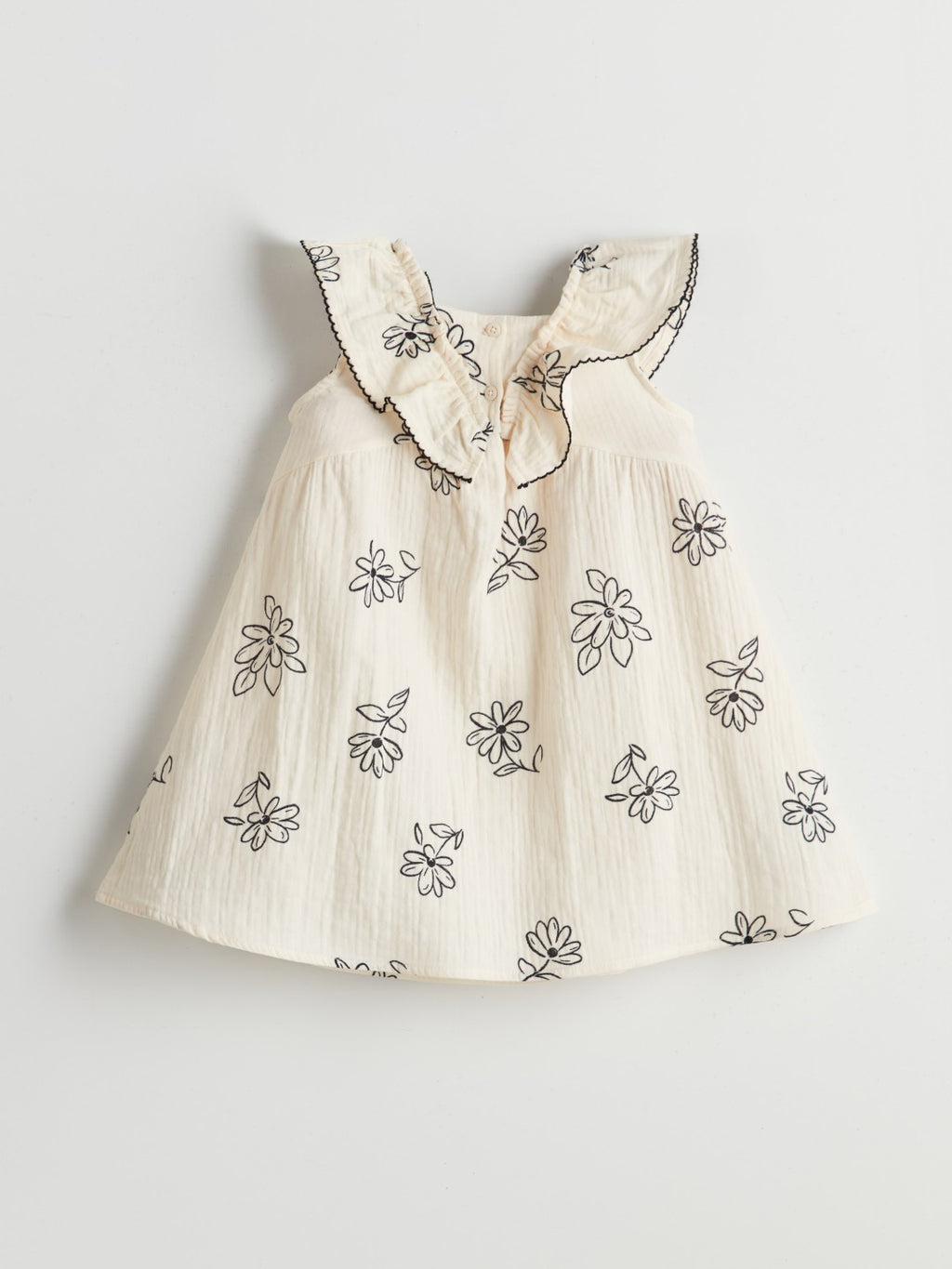 LCW Kids Floral Girls Muslin Dress