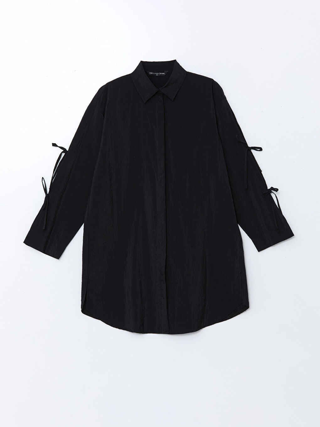 LCWAIKIKI Classic Black Women Shirt Tunic