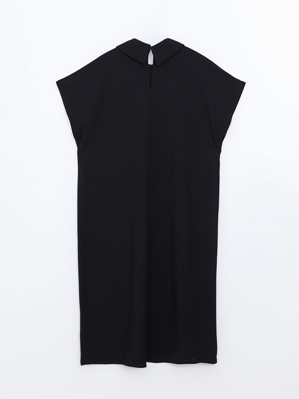 LCWAIKIKI Maternity Black Shirt Collar Stone Women Dress