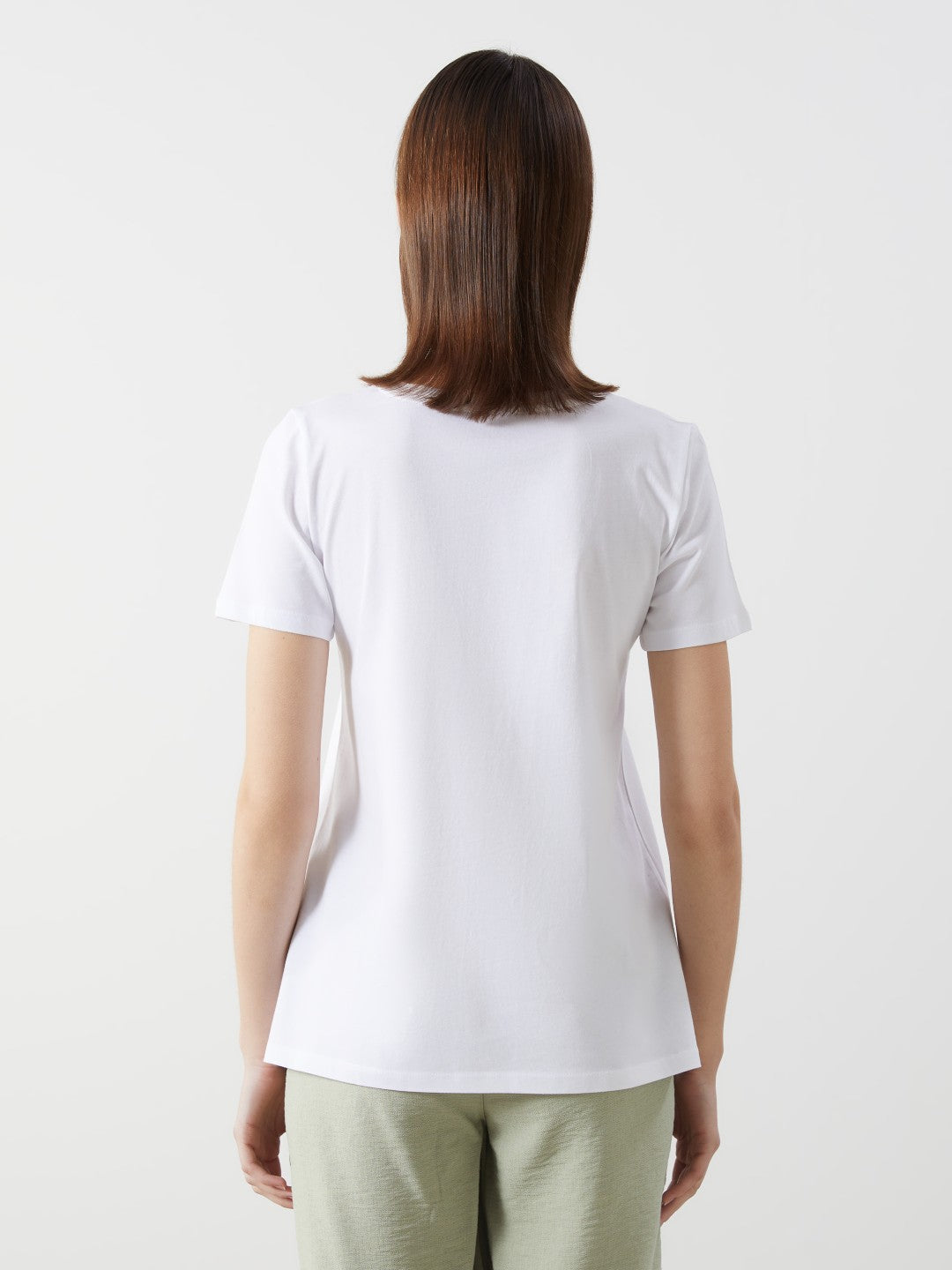 LCW Comfort Crew Neck Printed Women T-Shirt