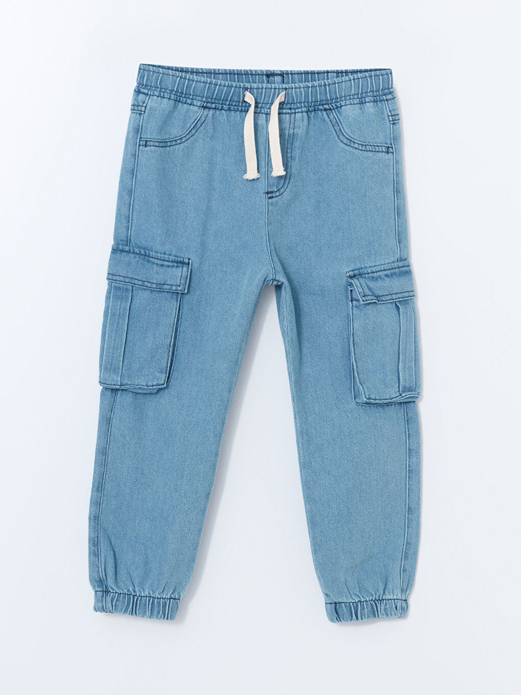LCW Kids Indigo Elastic Waist Boy Jean Trousers