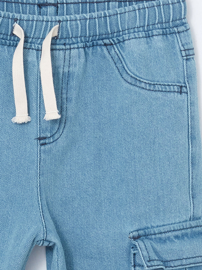LCW Kids Indigo Elastic Waist Boy Jean Trousers Main Image