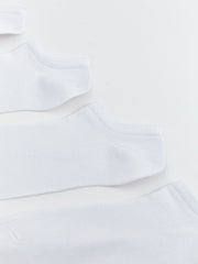 LCW ACCESSORIES White Men Ankle Socks 7 Pack
