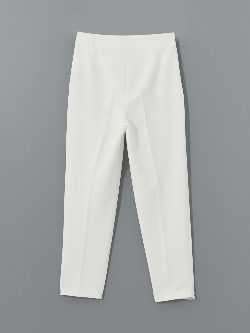 LCW Vision Ecru Slim Fit Women Trousers