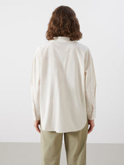 LCW Vision Linen Blend Oversize Women Shirt