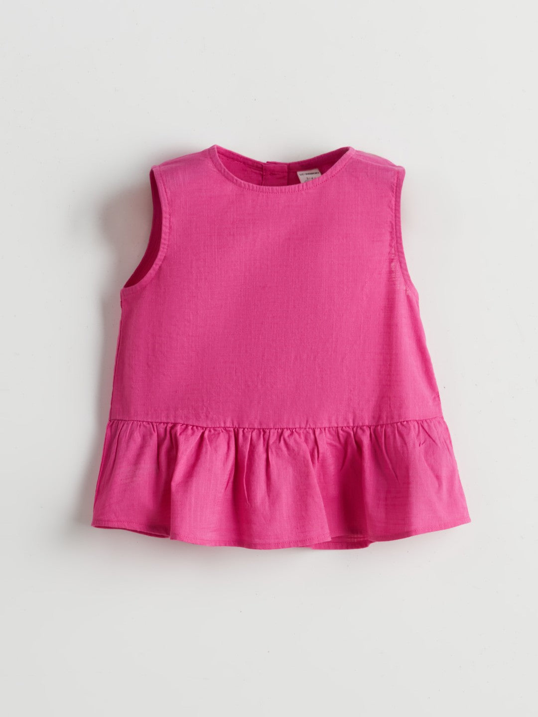 LCW Kids Regular Fit Poplin Flounce GirlS Blouse