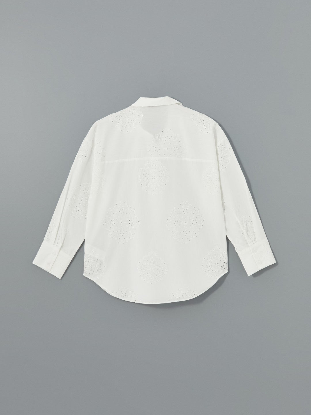 LCW Vision Openwork Oversize Women Shirt