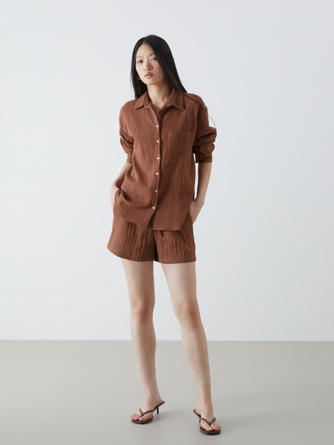 LCW Vision Loose Fit Women Shirt Main Image