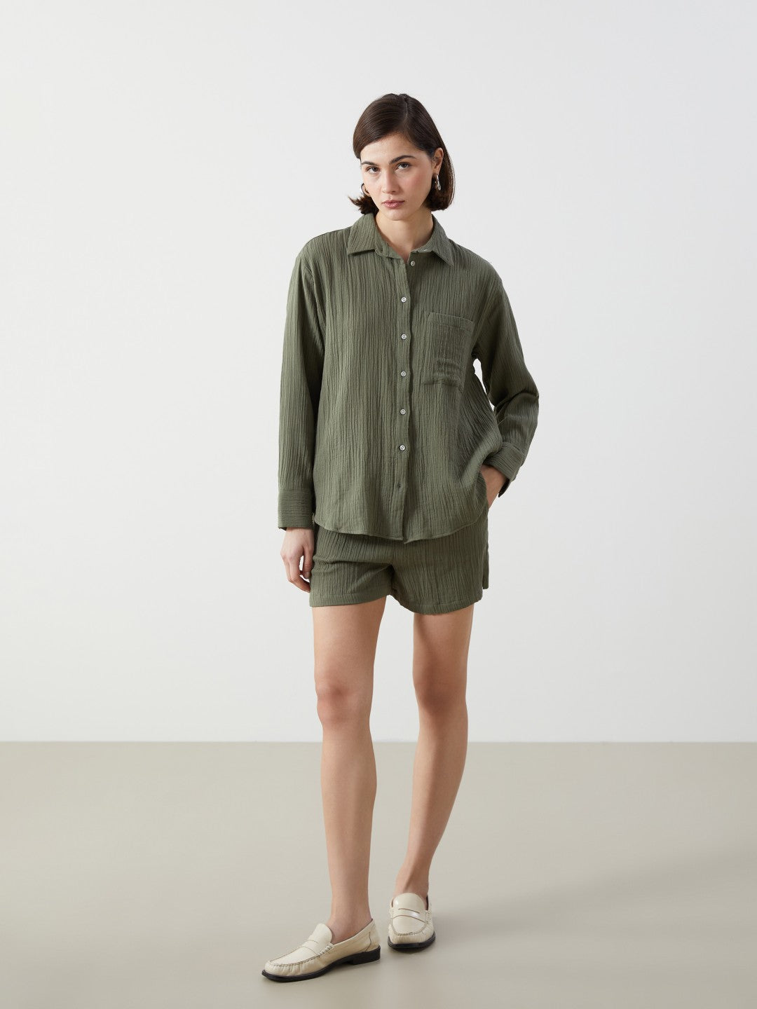 LCW Vision Loose Fit Women Shirt