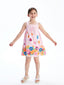 LCW Kids Floral GirlS Linen Blend Dress