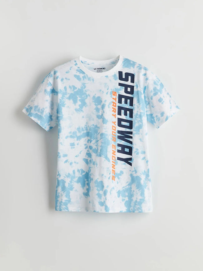 LCW Kids Crew Neck Boys' Shorts Pyjama Set Main Image