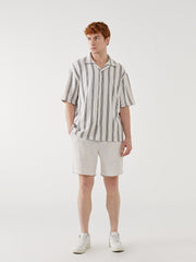 Xside Regular Fit Short Sleeve Striped Men Shirt