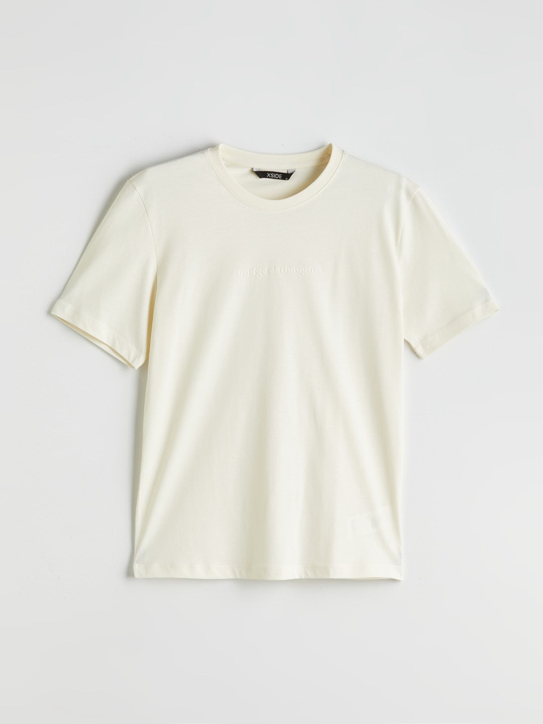 Xside Crew Neck Printed Combed Cotton Men T-Shirt