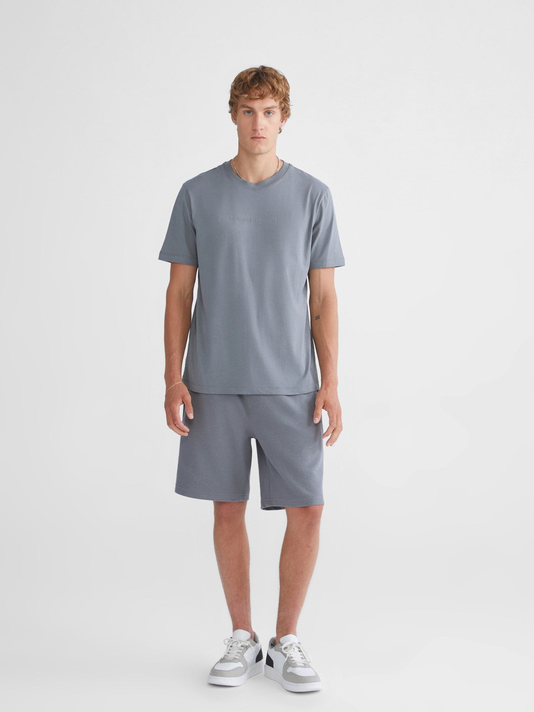 Xside Crew Neck Printed Combed Cotton Men T-Shirt