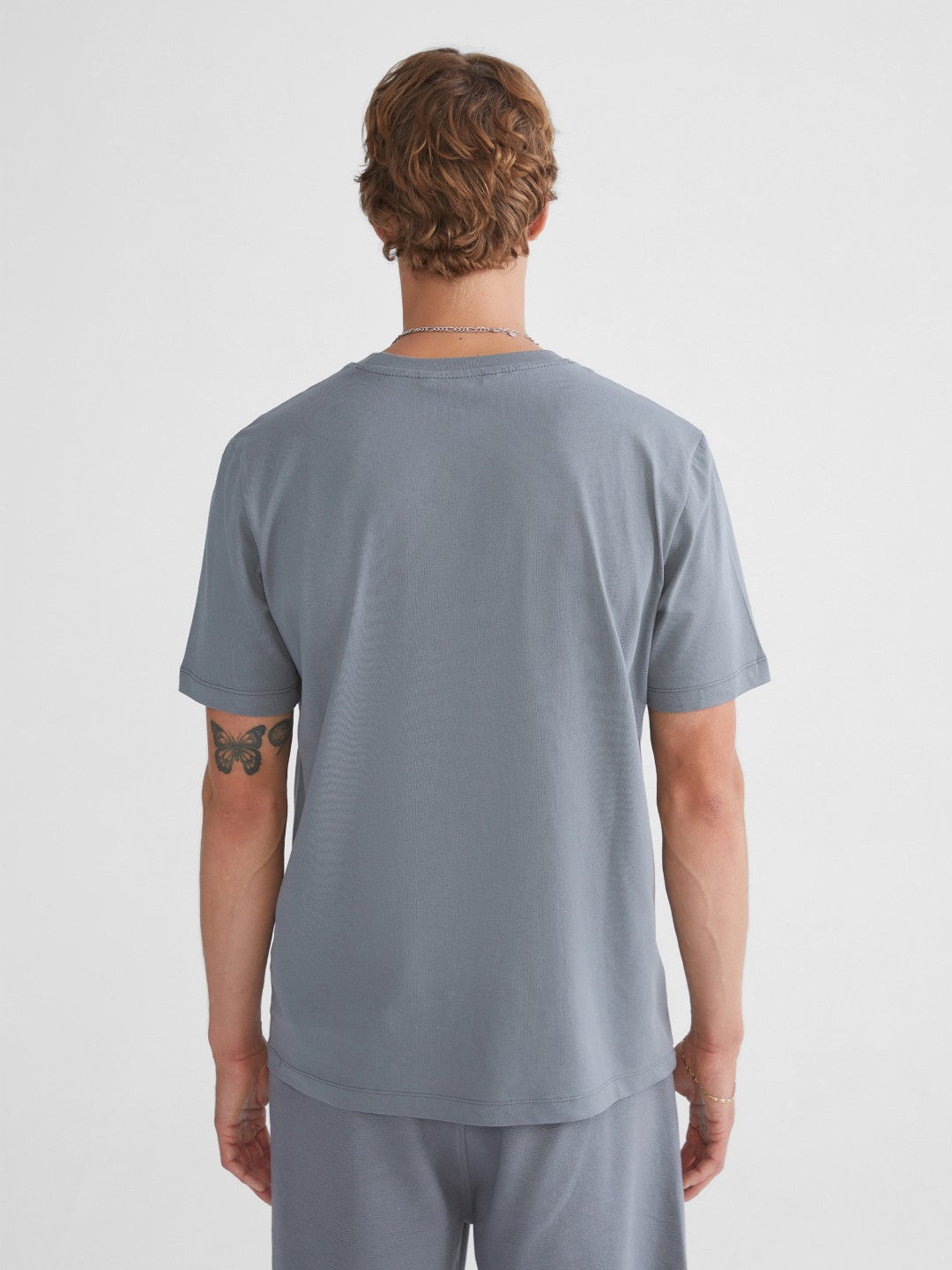 Xside Crew Neck Printed Combed Cotton Men T-Shirt