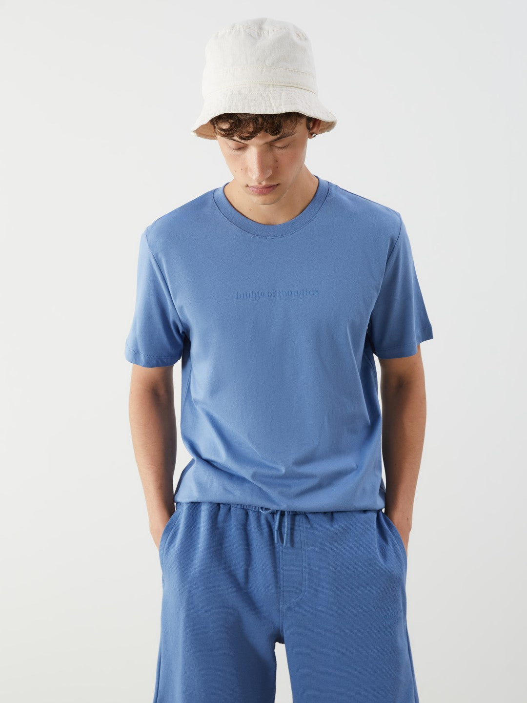 Xside Crew Neck Printed Combed Cotton Men T-Shirt