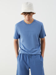 Xside Crew Neck Printed Combed Cotton Men T-Shirt