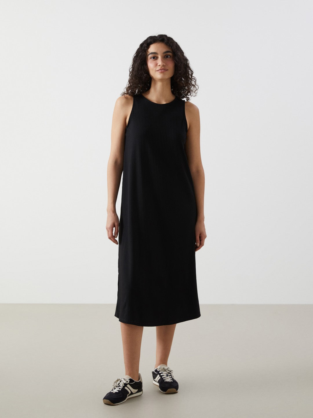 LCW Comfort Crew Neck Women Dress