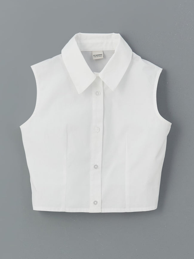 LCW Kids Regular Fit Girl Shirt Hover Image