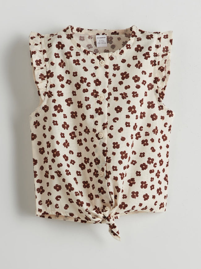 LCW Kids Floral Girl Shirt And Pants 2-Pack Main Image