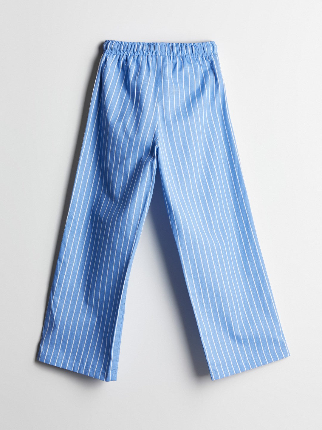 LCW Kids Elastic Waist Striped Girl Trousers