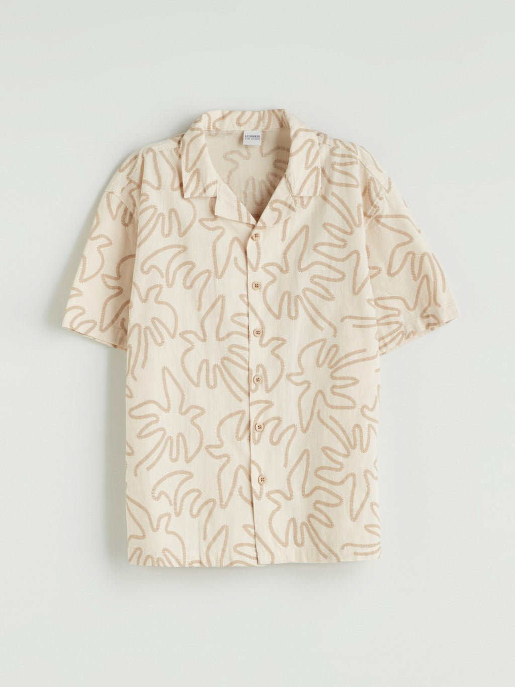 LCW Kids Patterned Boy Shirt