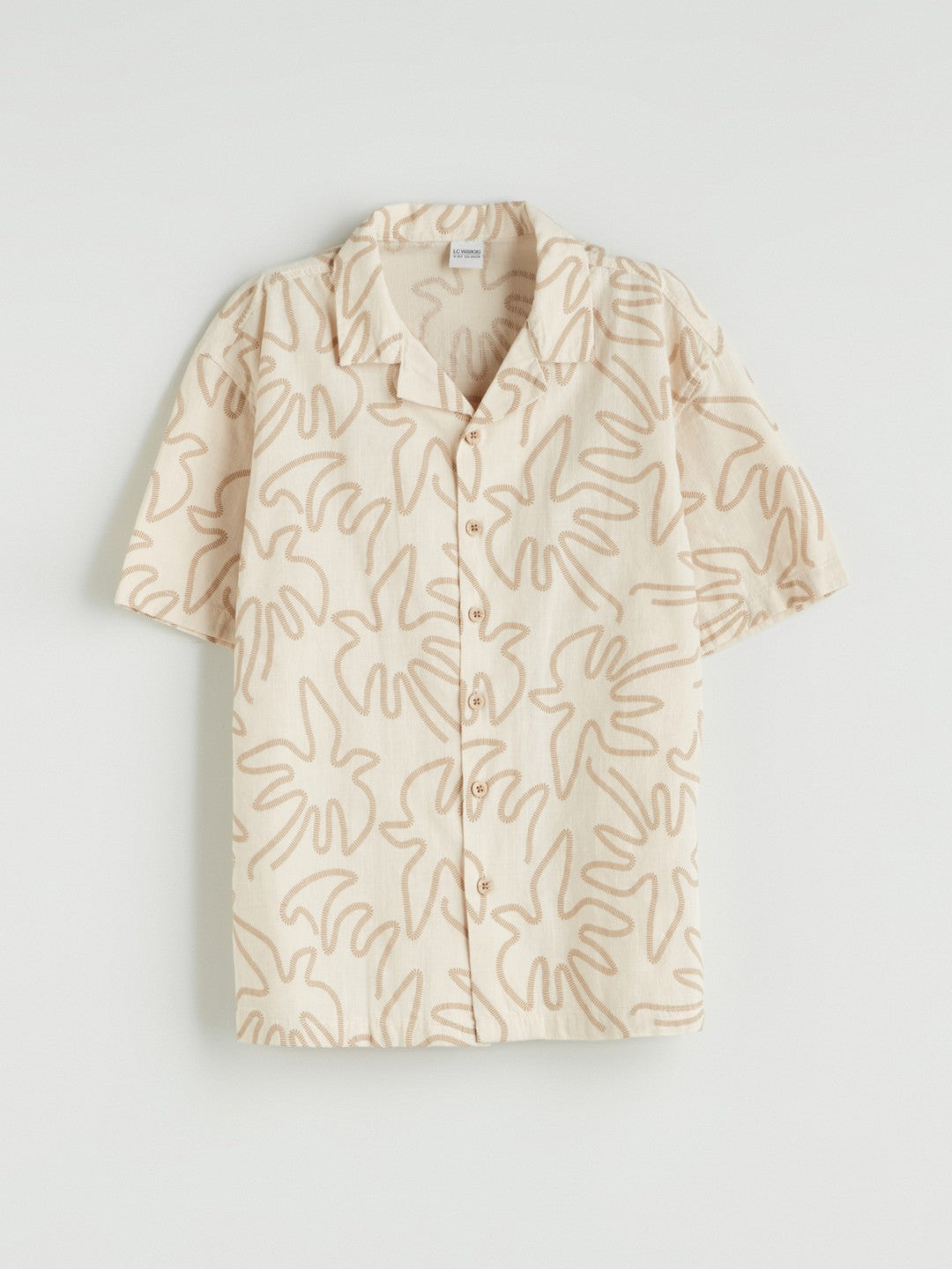 LCW Kids Patterned Boy Shirt