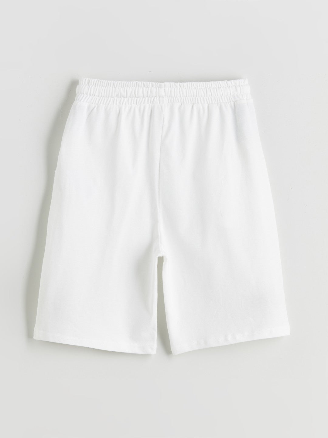 LCW Kids Elastic Waist New York Printed Boy Shorts