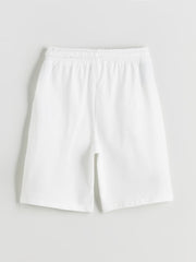 LCW Kids Elastic Waist New York Printed Boy Shorts