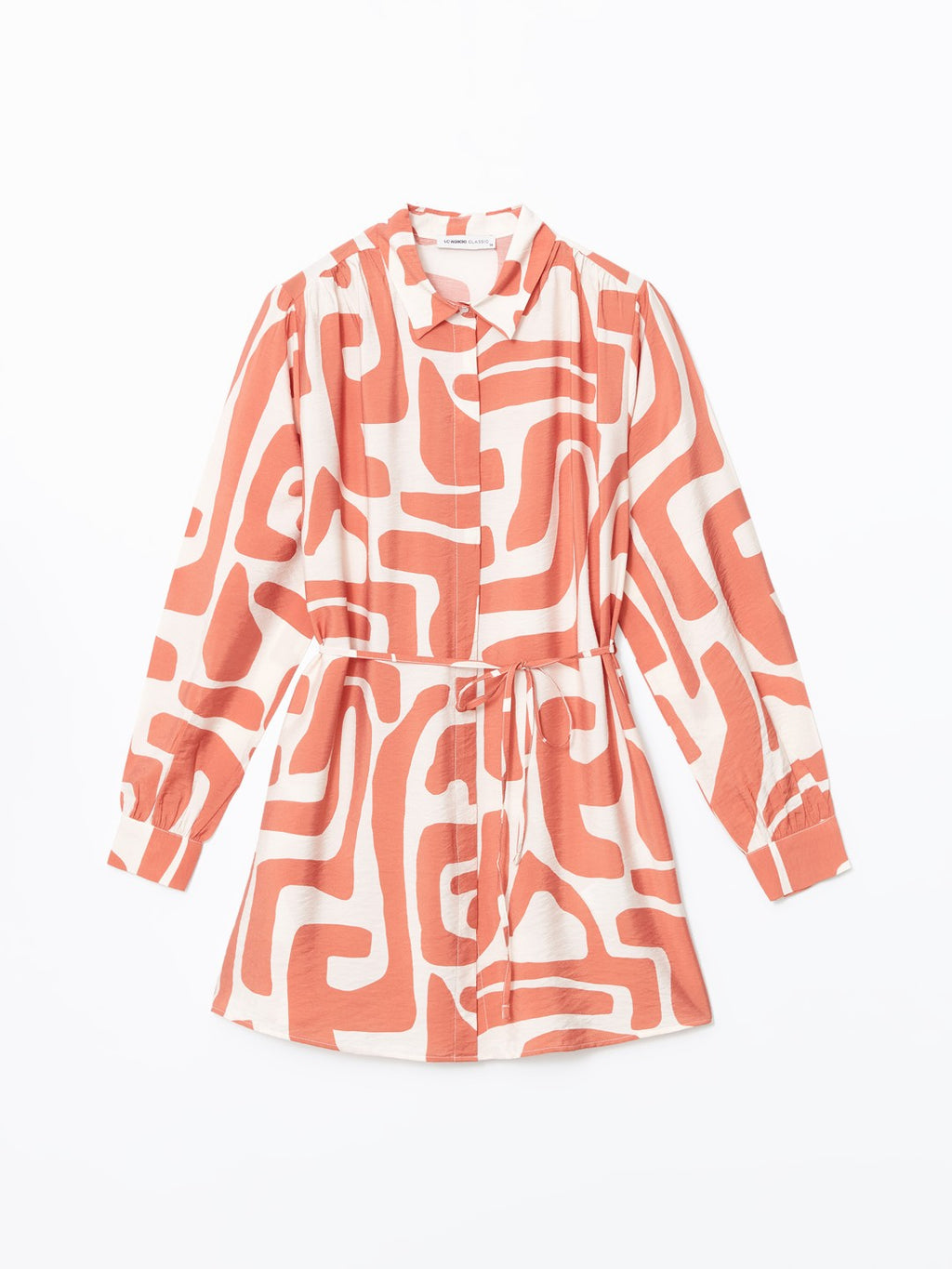 LCW Classic Patterned Women Shirt Tunic