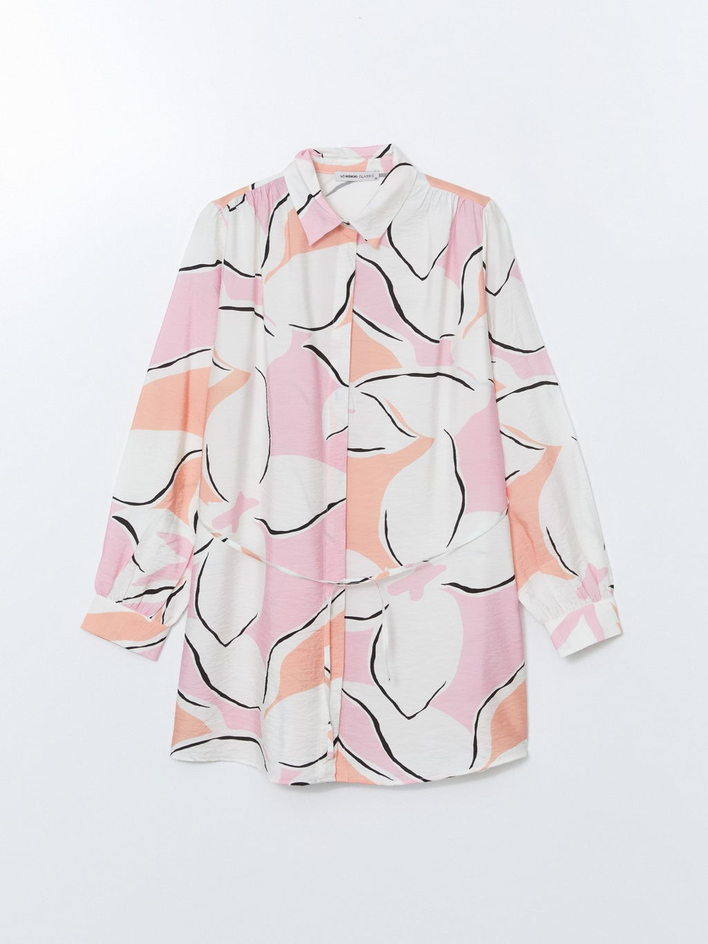 LCW Classic Patterned Women Shirt Tunic