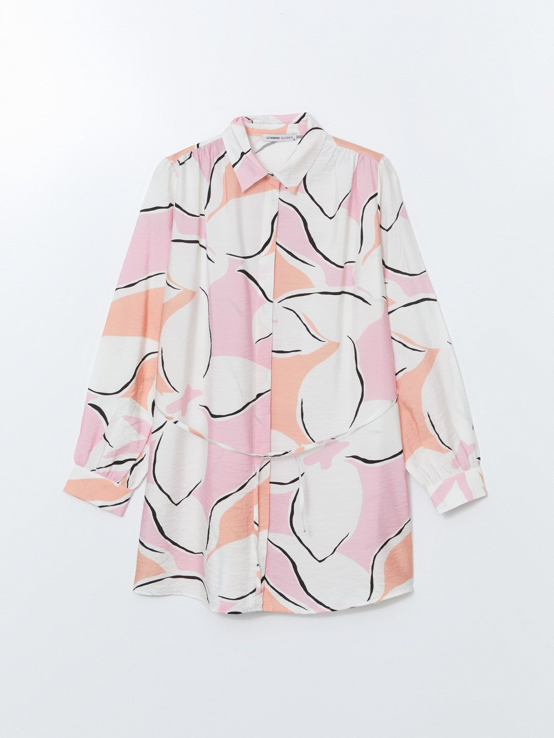 LCW Classic Patterned Women Shirt Tunic