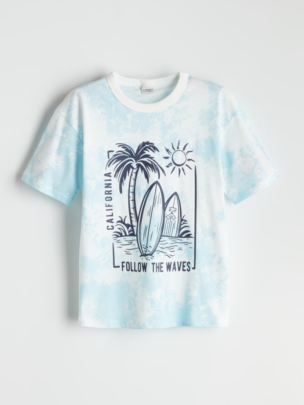 LCW Kids Crew Neck Boys T-Shirt And Shorts