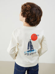 LCW Kids Crew Neck Printed Boy T-Shirt
