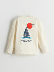 LCW Kids Crew Neck Printed Boy T-Shirt